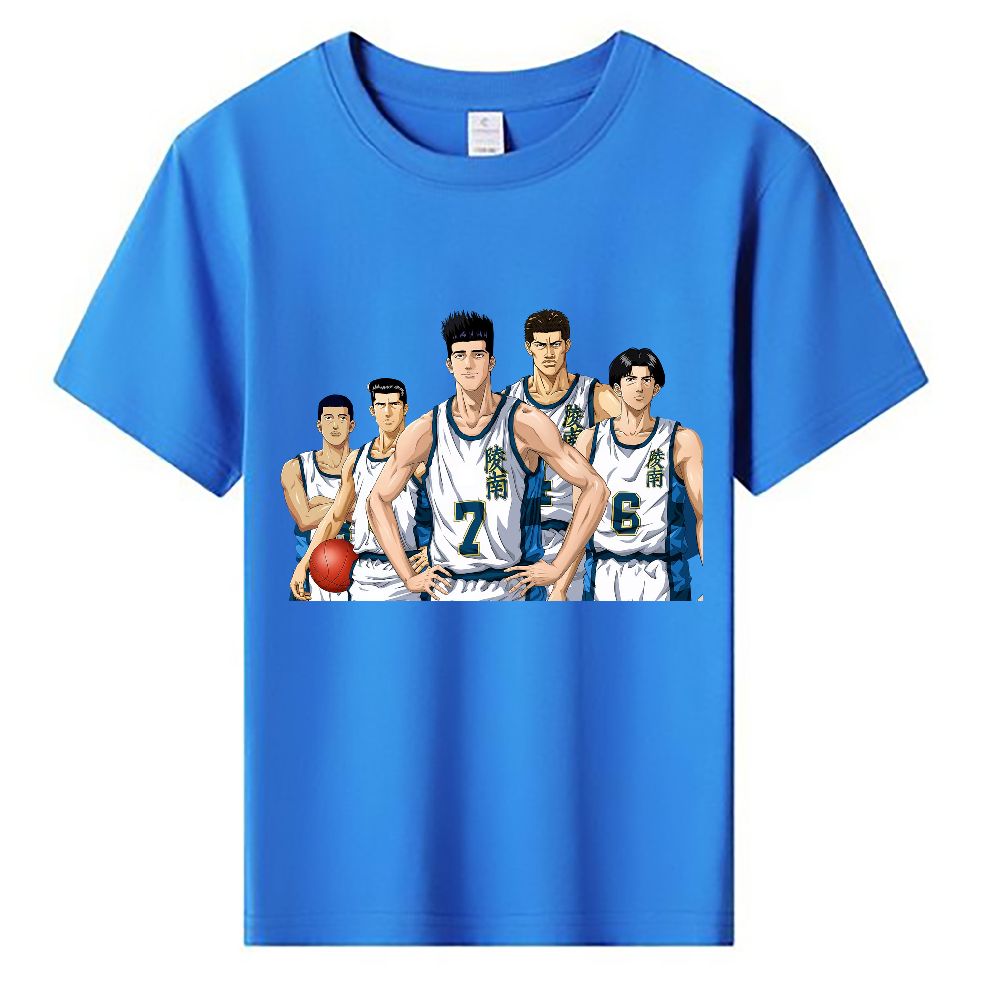 （画像用） SLAM DUNK／スラムダンク 綿100％キッズTシャツ（フロントプリント）